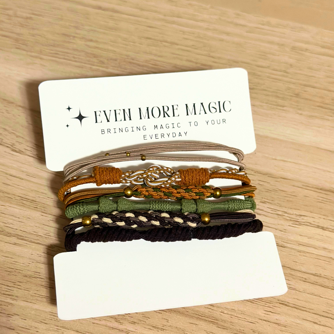 Park Perfect Hair Ties - Safari